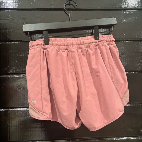 Lululemon Pink Hotty Hot Short II Long 4" - Picture 2 of 6